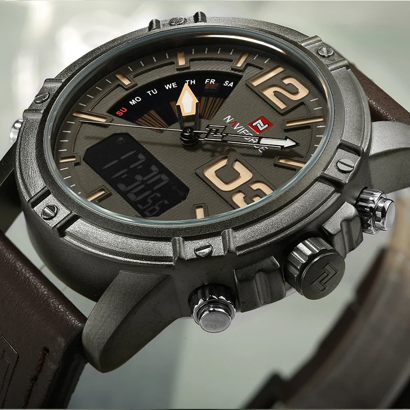 NAVIFORCE Top Brand Men Watch  - مراجعة Field Watch Military وسعره