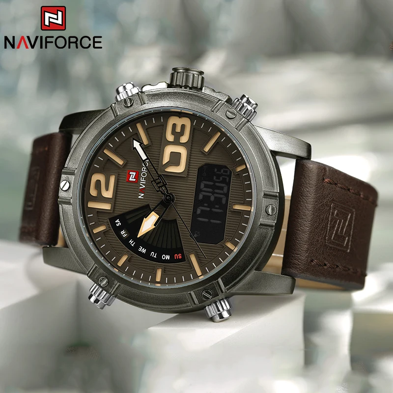 NAVIFORCE Top Brand Men Watch  - مراجعة Field Watch Military وسعره