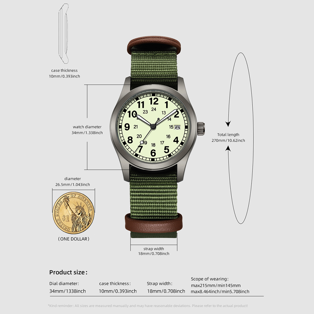 2026 TPW Women's Field Watch 3 - مراجعة Field Watch Military وسعره