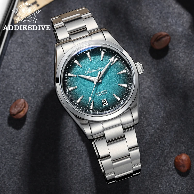 ADDIESDIVE New Men Watch 39mm  - مراجعة Luxury Watch German وسعره