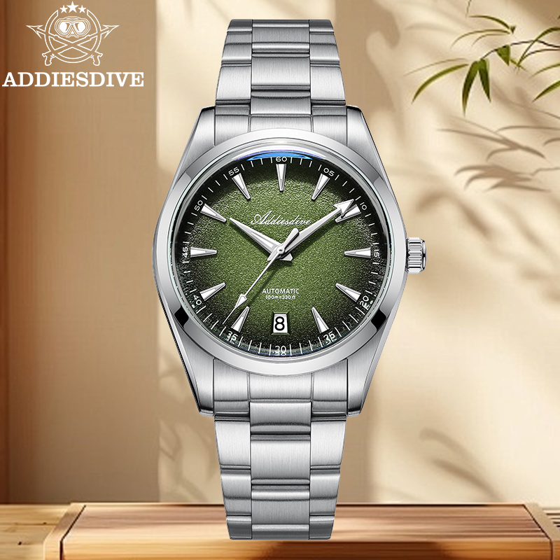 ADDIESDIVE New Men Watch 39mm  - مراجعة Luxury Watch German وسعره