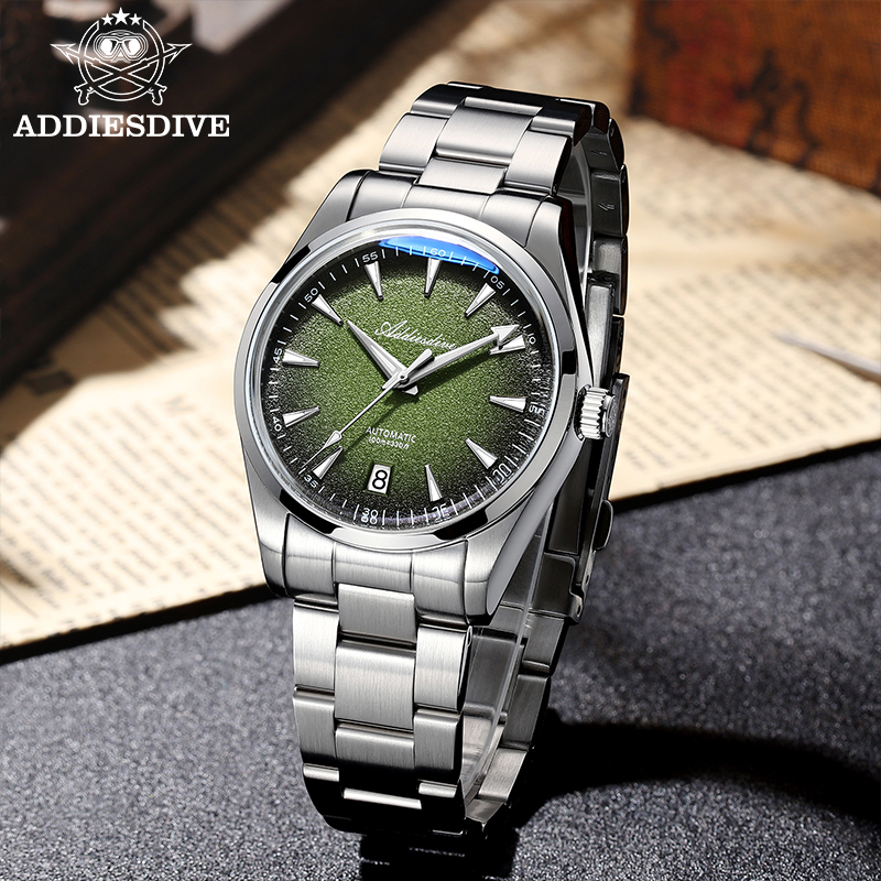 ADDIESDIVE New Men Watch 39mm  - مراجعة Luxury Watch German وسعره