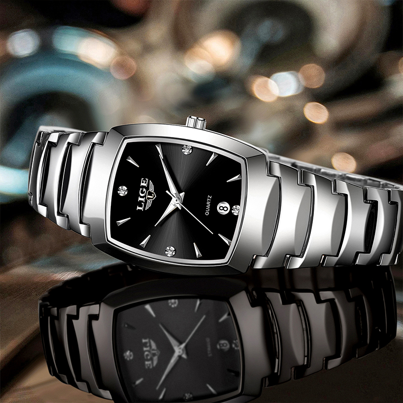 LIGE Watch women Business Luxu - مراجعة Luxury Watch And Bracelet وسعره