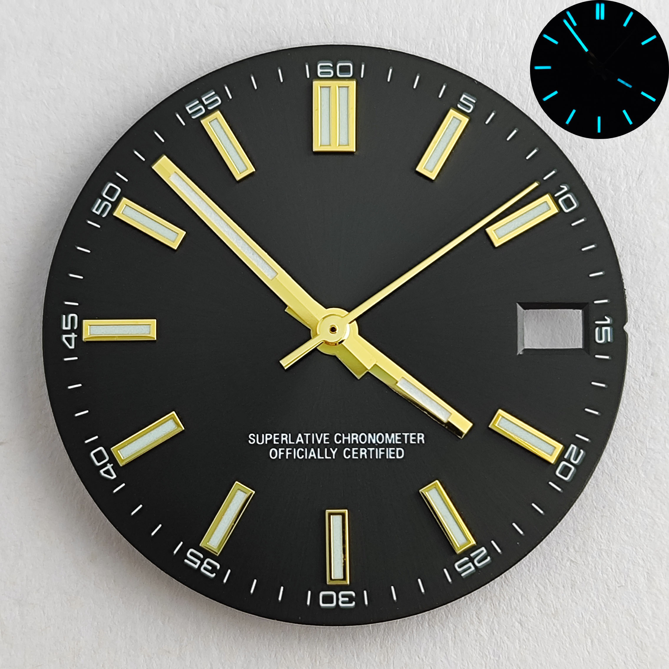 NH35 dial NH35 watch dial blue - مراجعة Luxury Watch With Green Dial وسعره