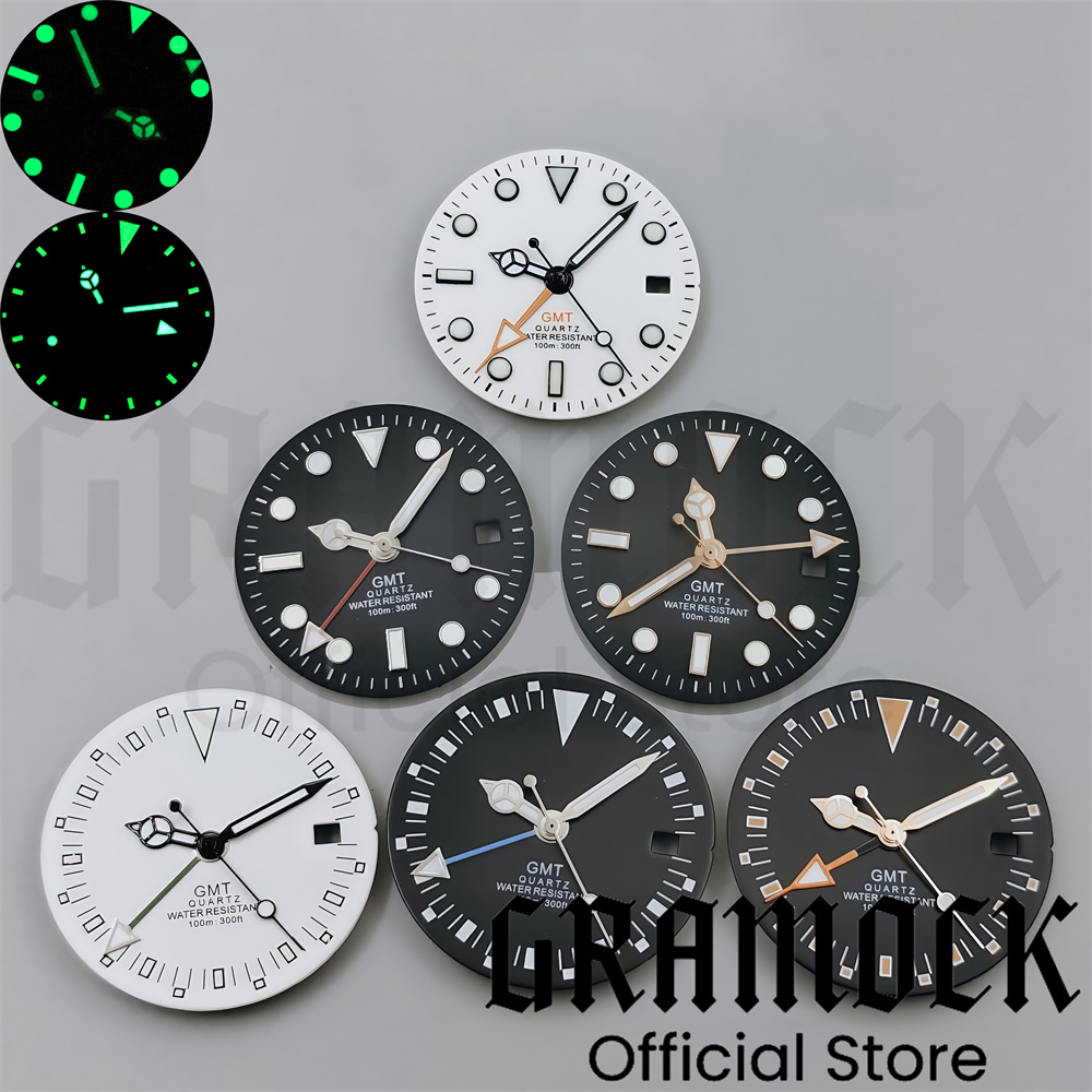 Gramock 29mm 515 Quartz Watch  - مراجعة Luxury Watch With Green Dial وسعره