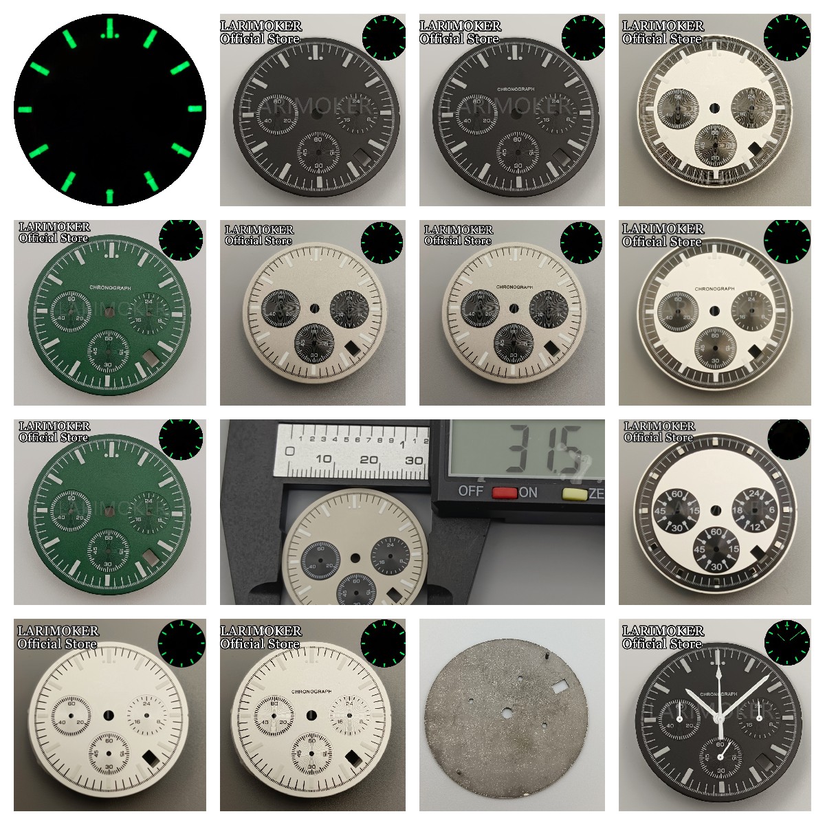 VK63LARIMOKER 31.5mm green gre - مراجعة Luxury Watch With Green Dial وسعره