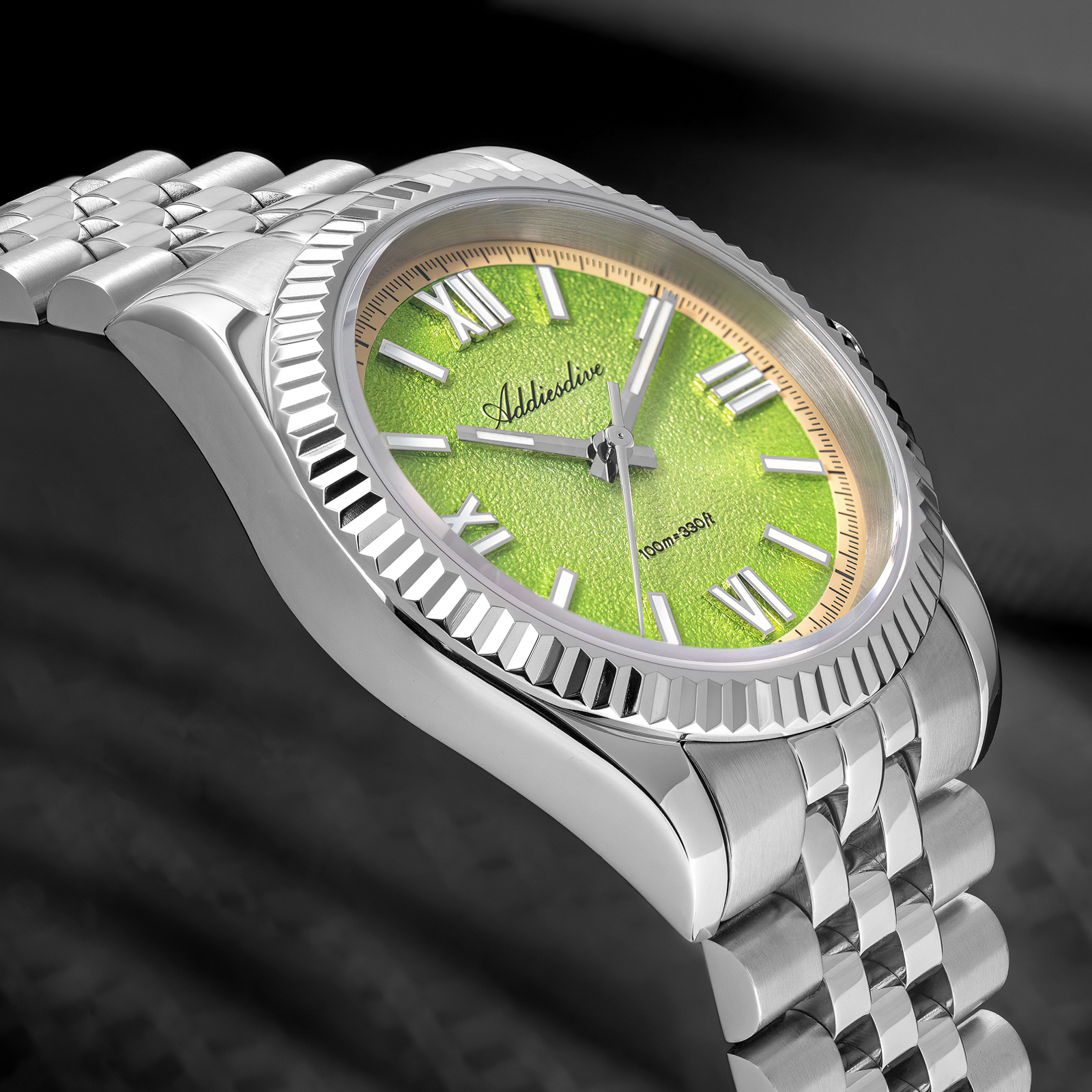 ADDIESDIVE Hight Quality Sapph - مراجعة Luxury Watch And Bracelet وسعره