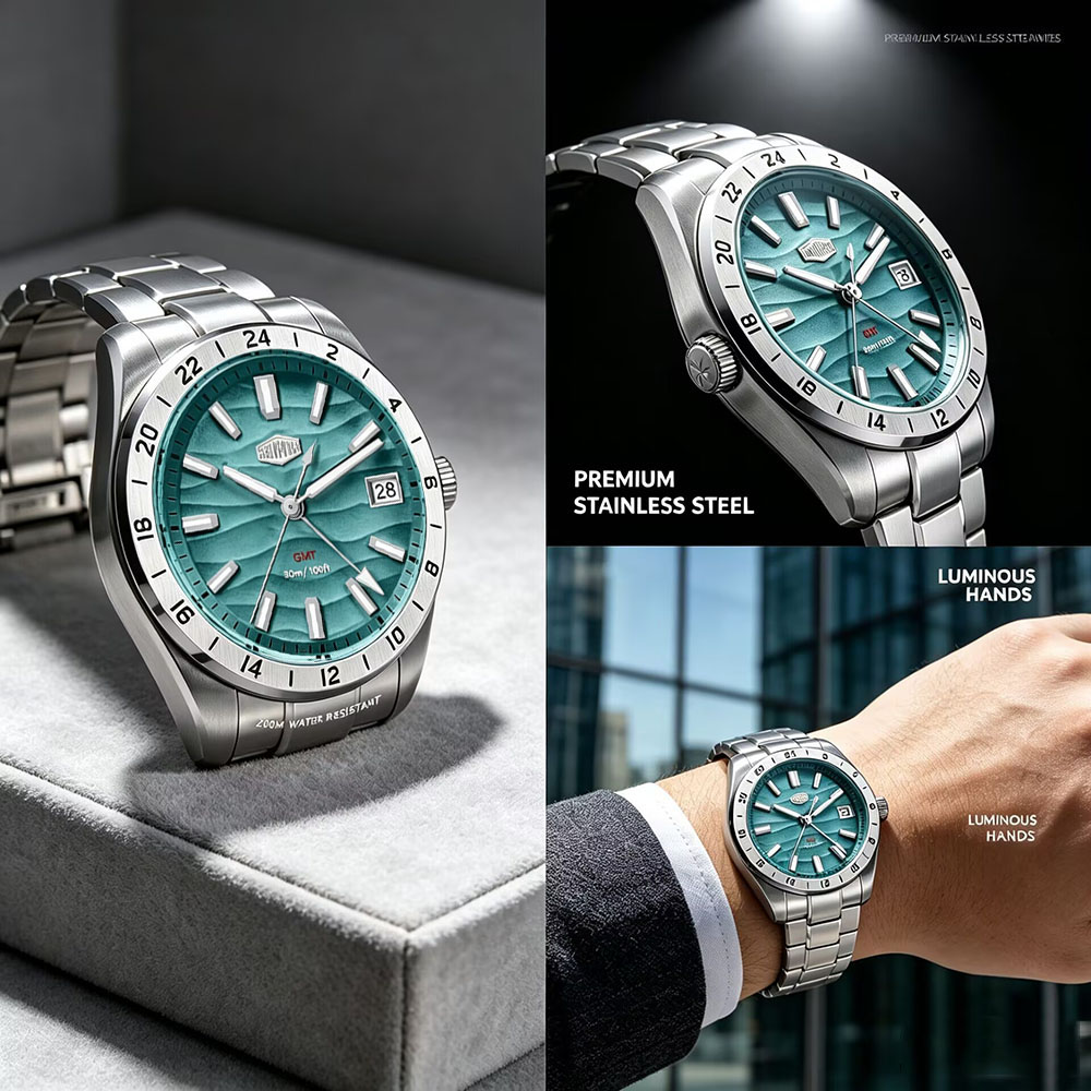 Quality Original GMT Wristwatc - مراجعة Luxury Watch La وسعره