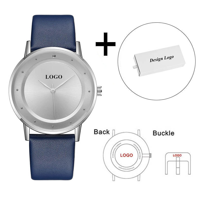 CL040 Custom Minimalist Watche - مراجعة Luxury Watch Brands Logo وسعره