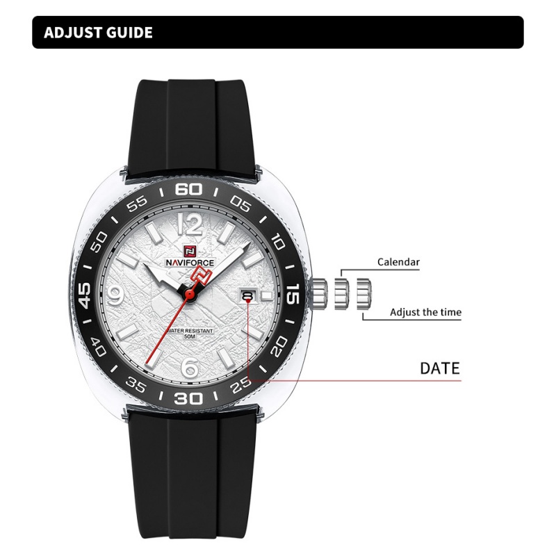 NAVIFORCE High Quality Fashion - مراجعة Field Watch Military وسعره