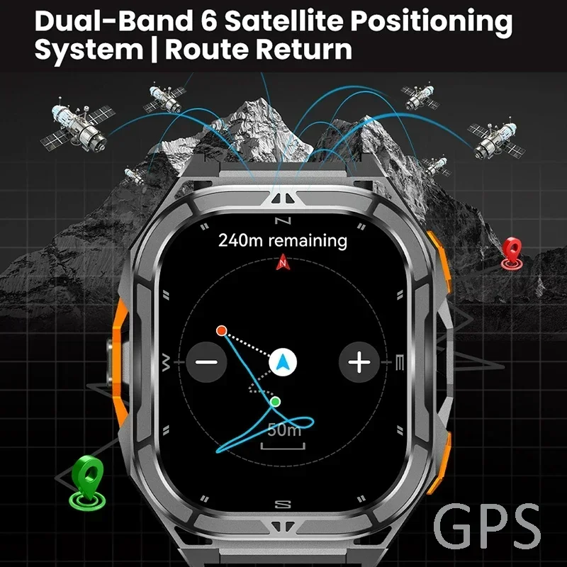 Luxury AMOLED Smartwatch Real  - مراجعة Luxury Watch German وسعره