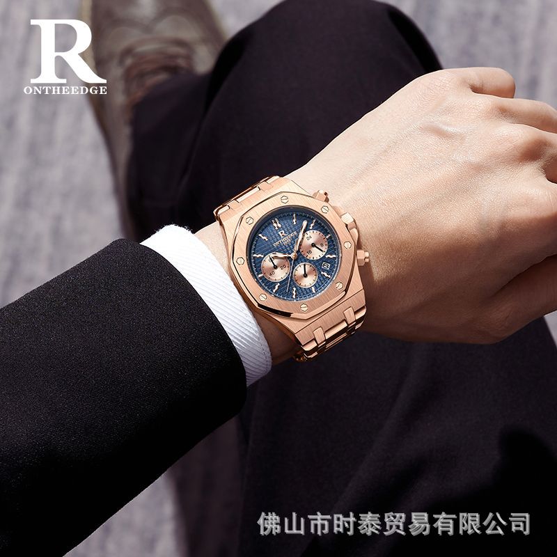 Swiss *brand Multi-functional  - مراجعة Luxury Watch Ap وسعره