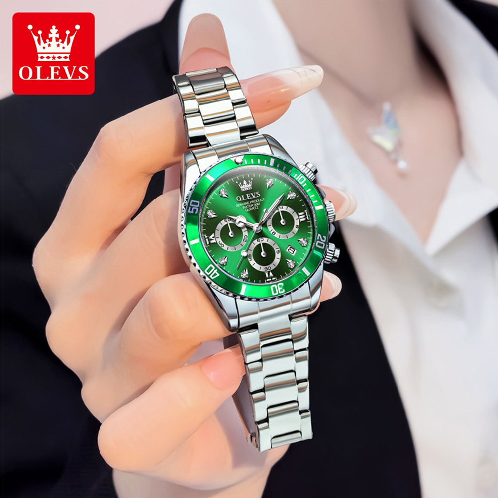 OLEVS Women Watch 5632 Elegant - مراجعة Luxury Watch And Bracelet وسعره