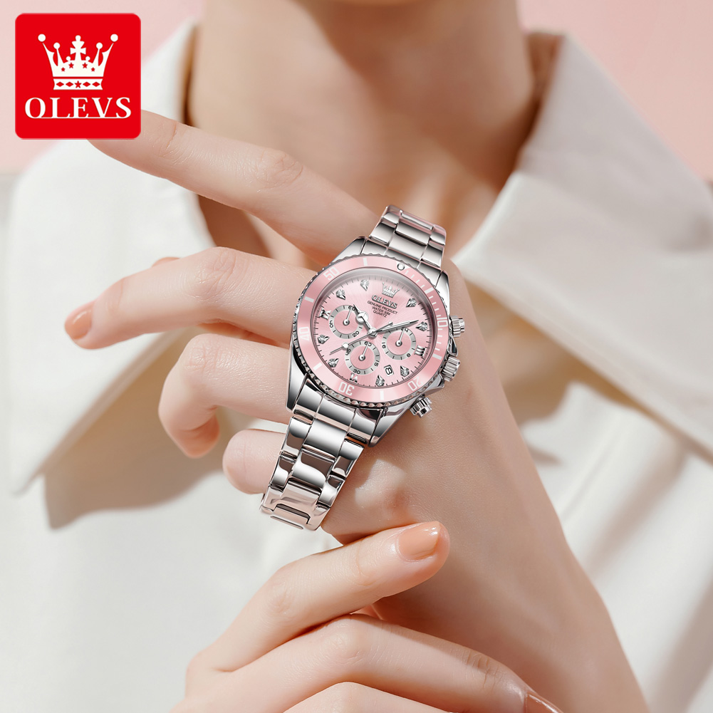 OLEVS Women Watch 5632 Elegant - مراجعة Luxury Watch And Bracelet وسعره