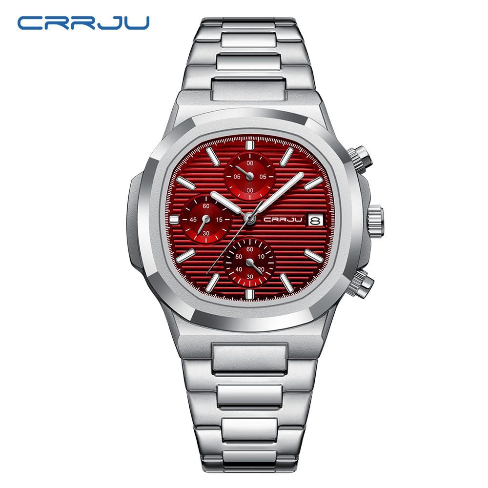 CRRJU Luxury Man Watch Busines - مراجعة Luxury Watch Ap وسعره