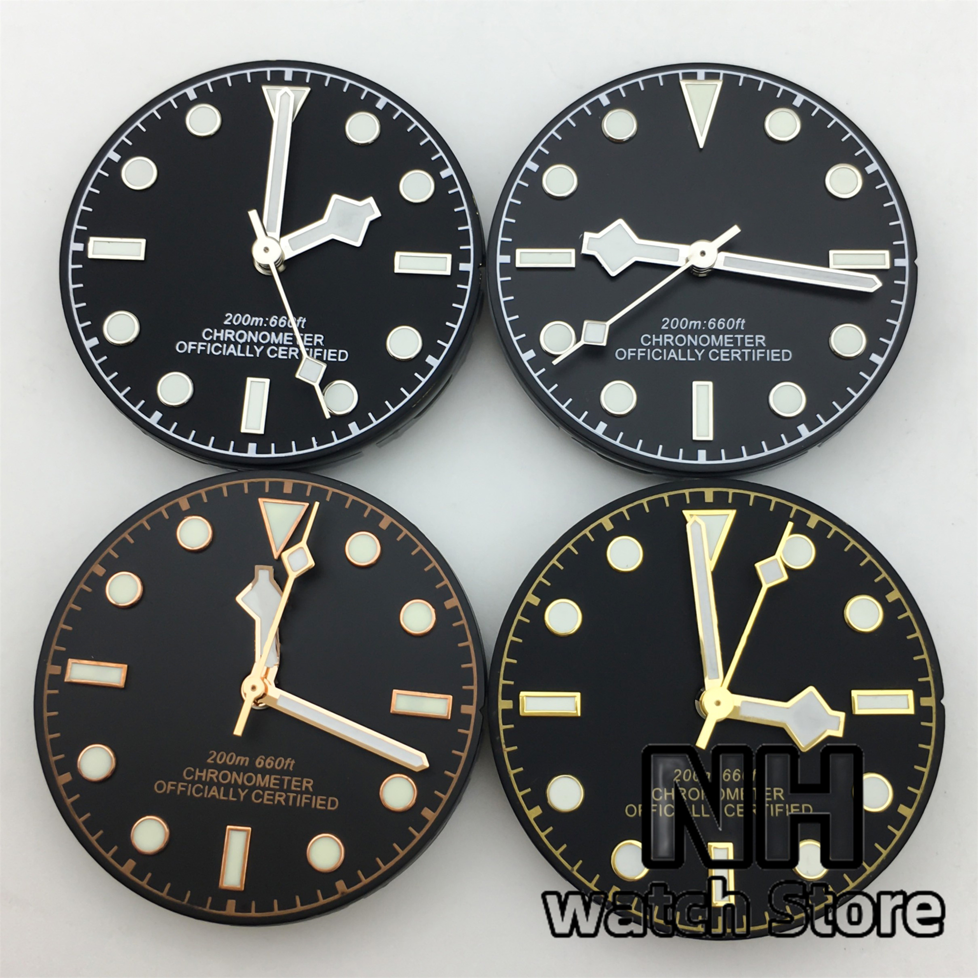 29mm Black Green Grey White Di - مراجعة Luxury Watch With Green Dial وسعره