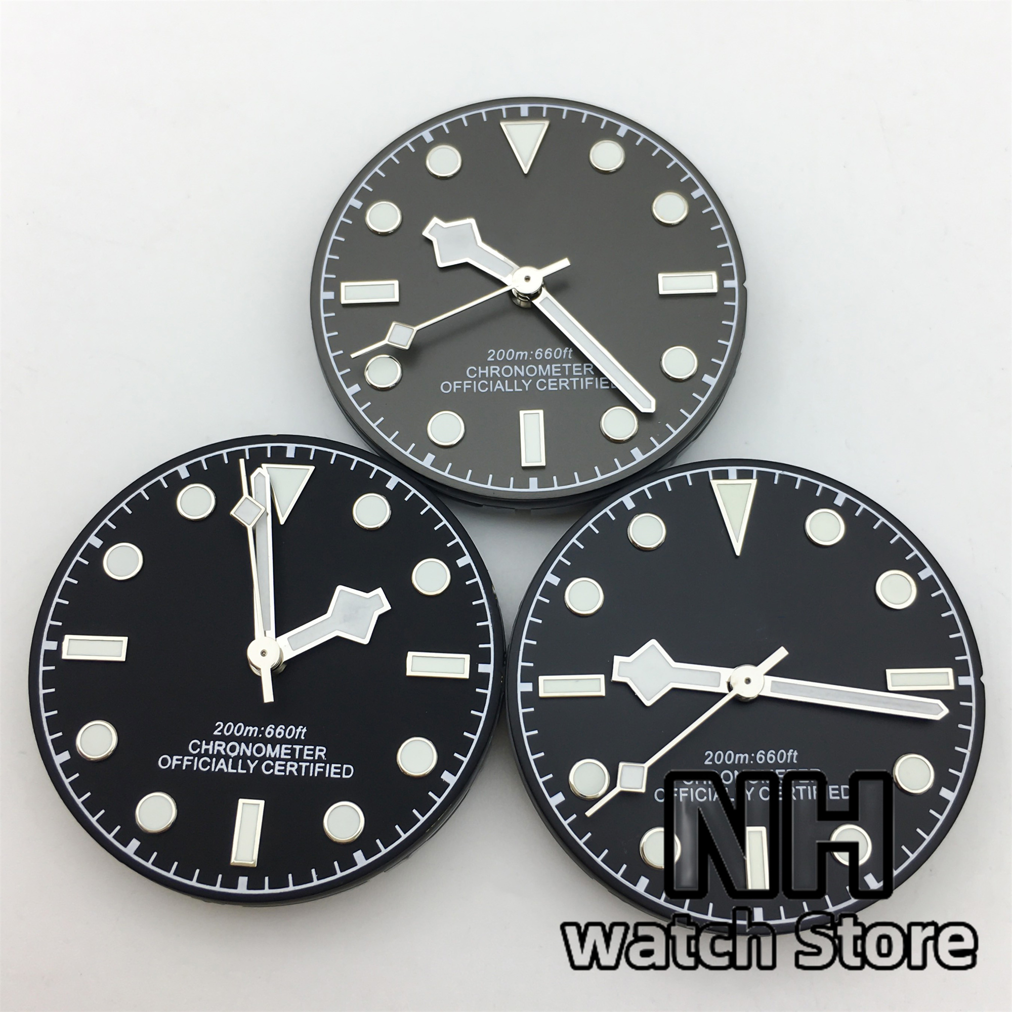 29mm Black Green Grey White Di - مراجعة Luxury Watch With Green Dial وسعره