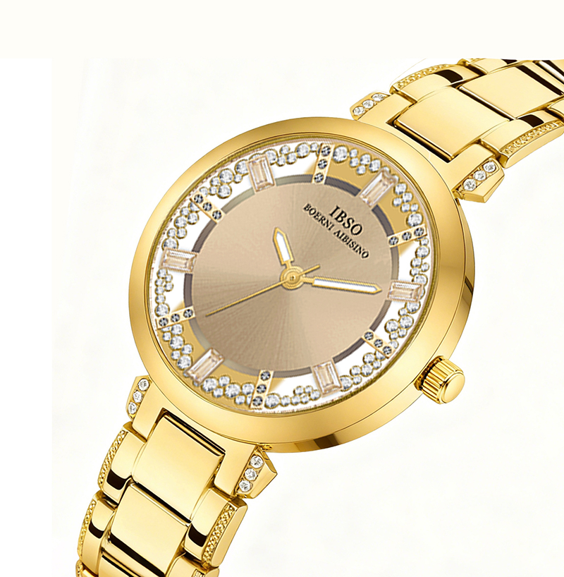 Luxury Brand Women Watches Gol - مراجعة Luxury Watch With Green Dial وسعره