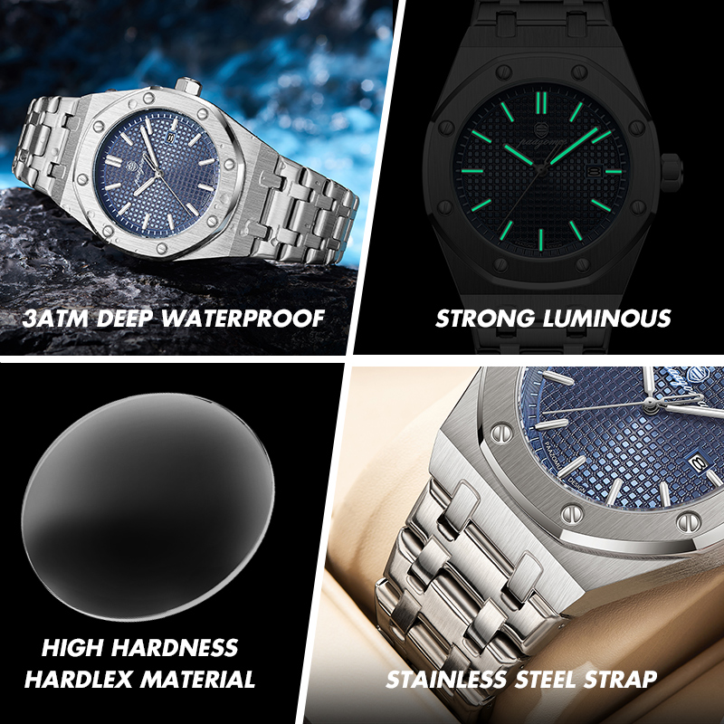 PAAZOMU Luxury Business Man Wr - مراجعة Luxury Watch Ap وسعره