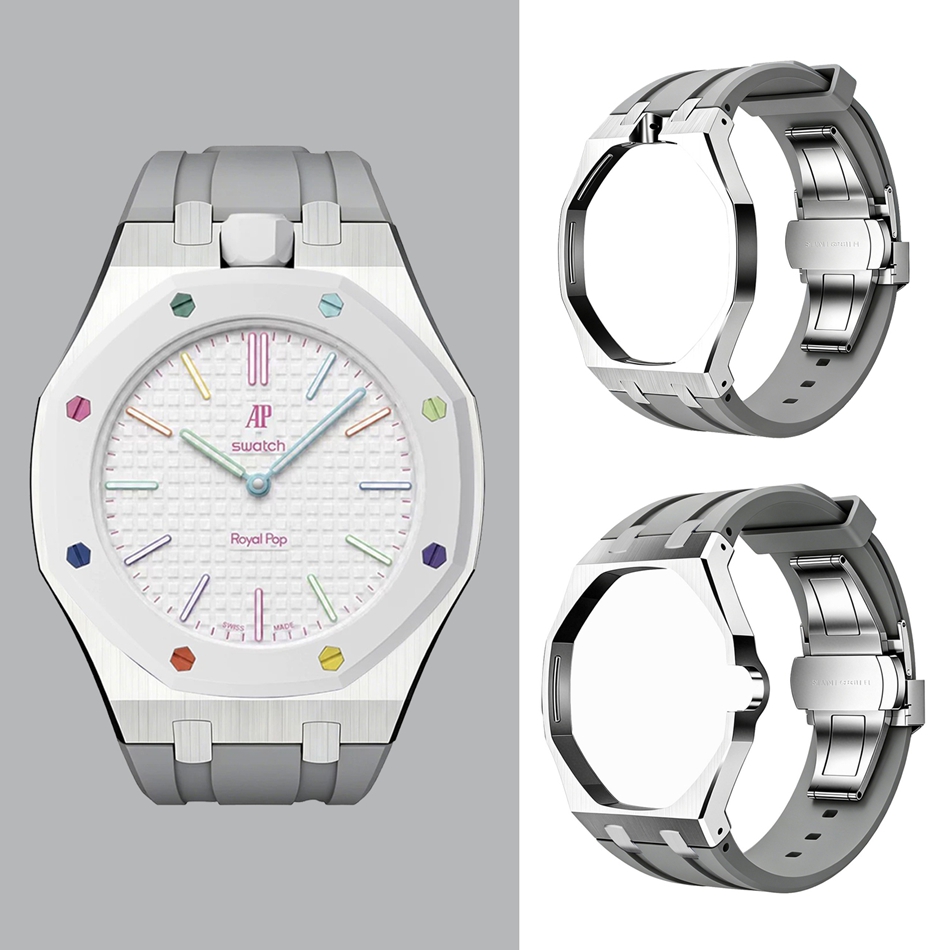 One-Piece Stainless Steel Case - مراجعة Luxury Watch Ap وسعره
