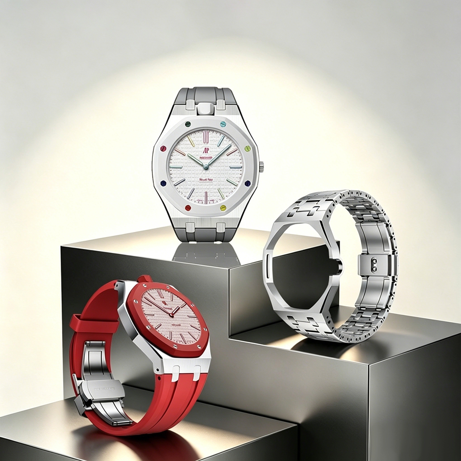 One-Piece Stainless Steel Case - مراجعة Luxury Watch Ap وسعره