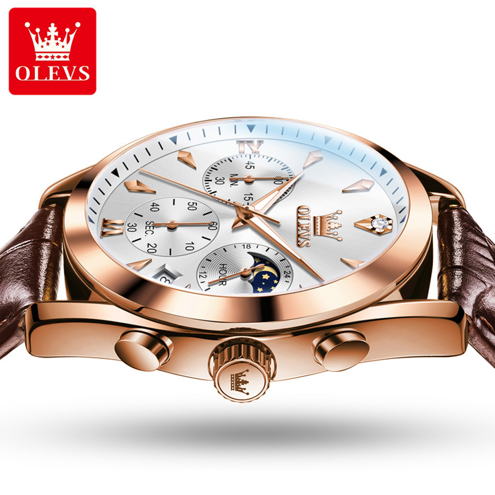 OLEVS Brand New Fashion Quartz - مراجعة Luxury Watch Affordable وسعره
