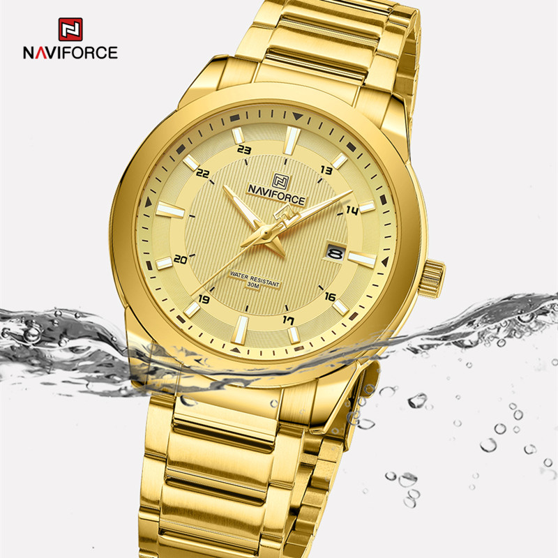 2024 Top Brand NAVIFORCE Mens  - مراجعة Field Watch Military وسعره