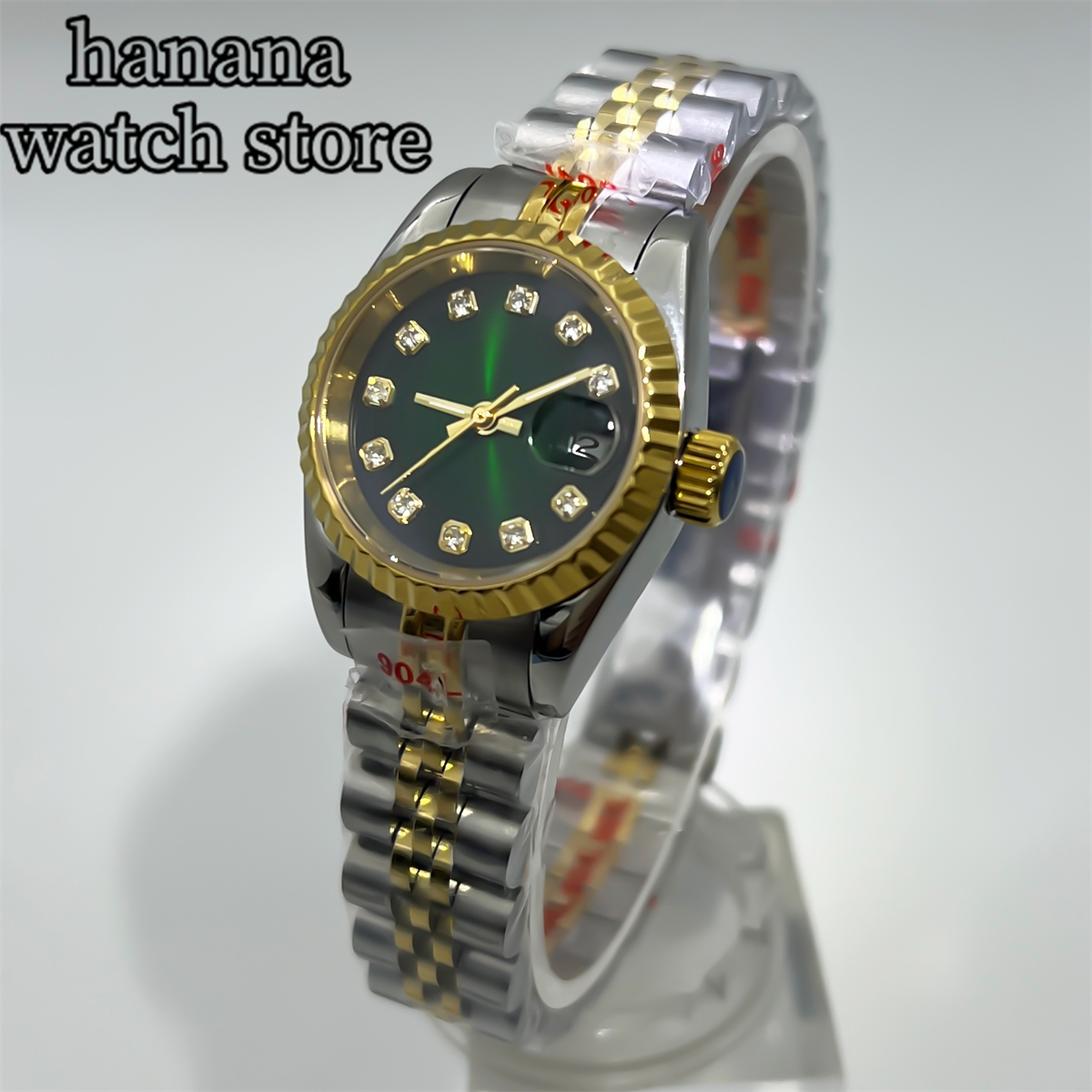 BLIGER 26mm NH05 Luxury Women' - مراجعة Luxury Watch With Green Dial وسعره