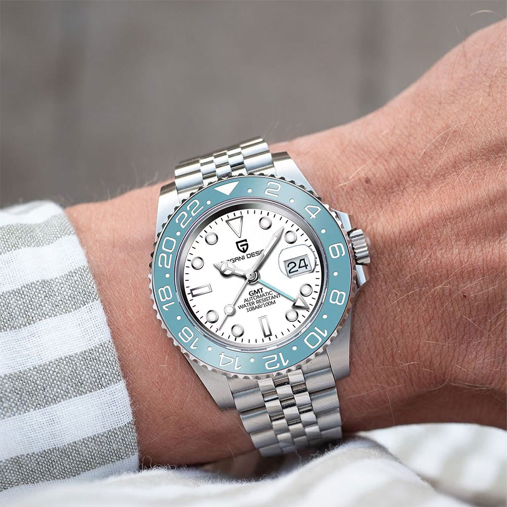 New PAGANI DESIGN Men Mechanic - مراجعة Luxury Watch La وسعره