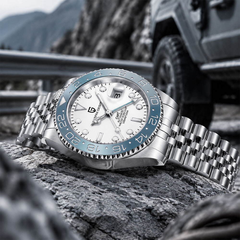 New PAGANI DESIGN Men Mechanic - مراجعة Luxury Watch La وسعره