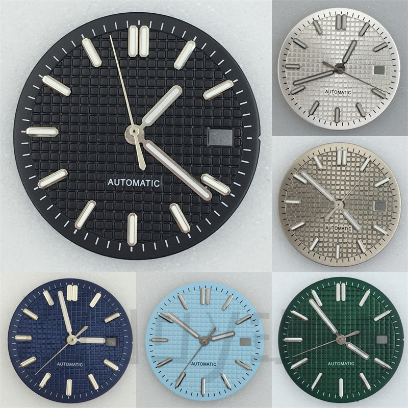 NH35 31mm Watch Dial and Hand  - مراجعة Luxury Watch With Green Dial وسعره