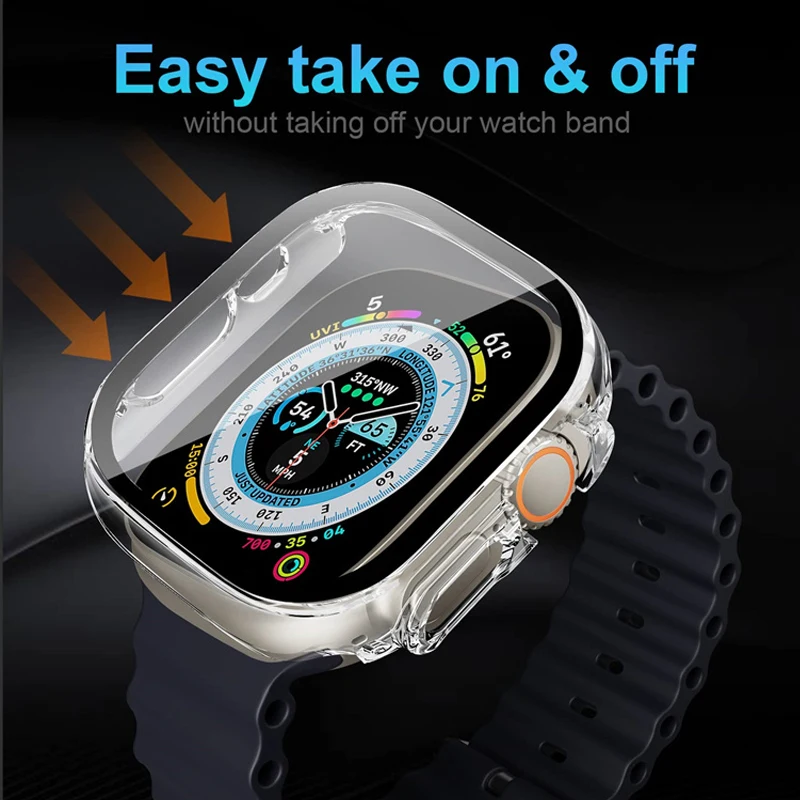 Glass+case For Apple Watch Ult - مراجعة Luxury Watch Ap وسعره