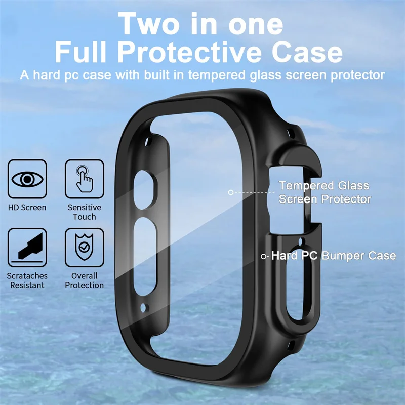Glass+case For Apple Watch Ult - مراجعة Luxury Watch Ap وسعره