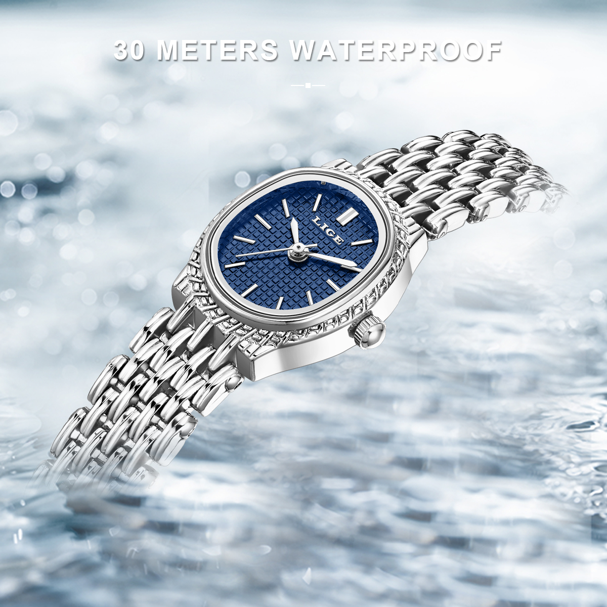 LIGE Fashion Elegant Quartz Wo - مراجعة Luxury Watch And Bracelet وسعره